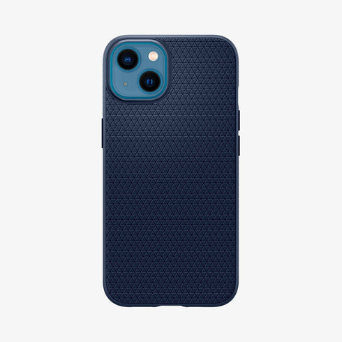 ACS03201 - iPhone 13 Pro Max Case Liquid Air in matte black showing the back